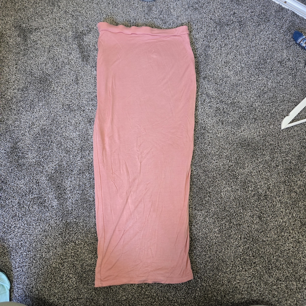 Missguided Blush Pencil Skirt